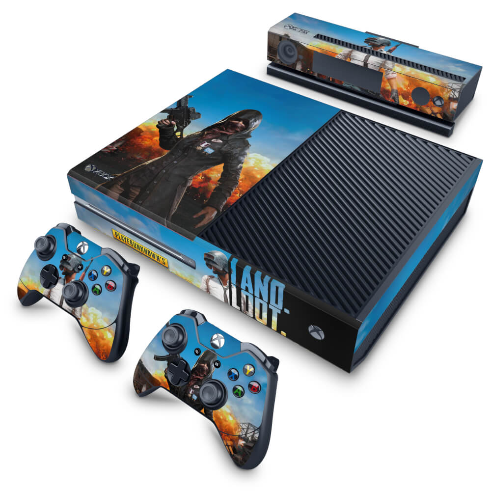 Skin Anti-Rage Xbox One Fat - Players Unknown Battlegrounds PUBG