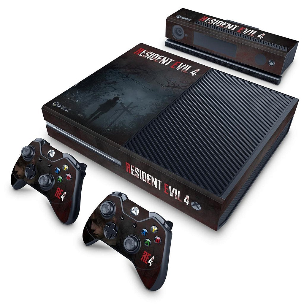Skin Anti-Rage Xbox One Fat - Resident Evil 4 Remake