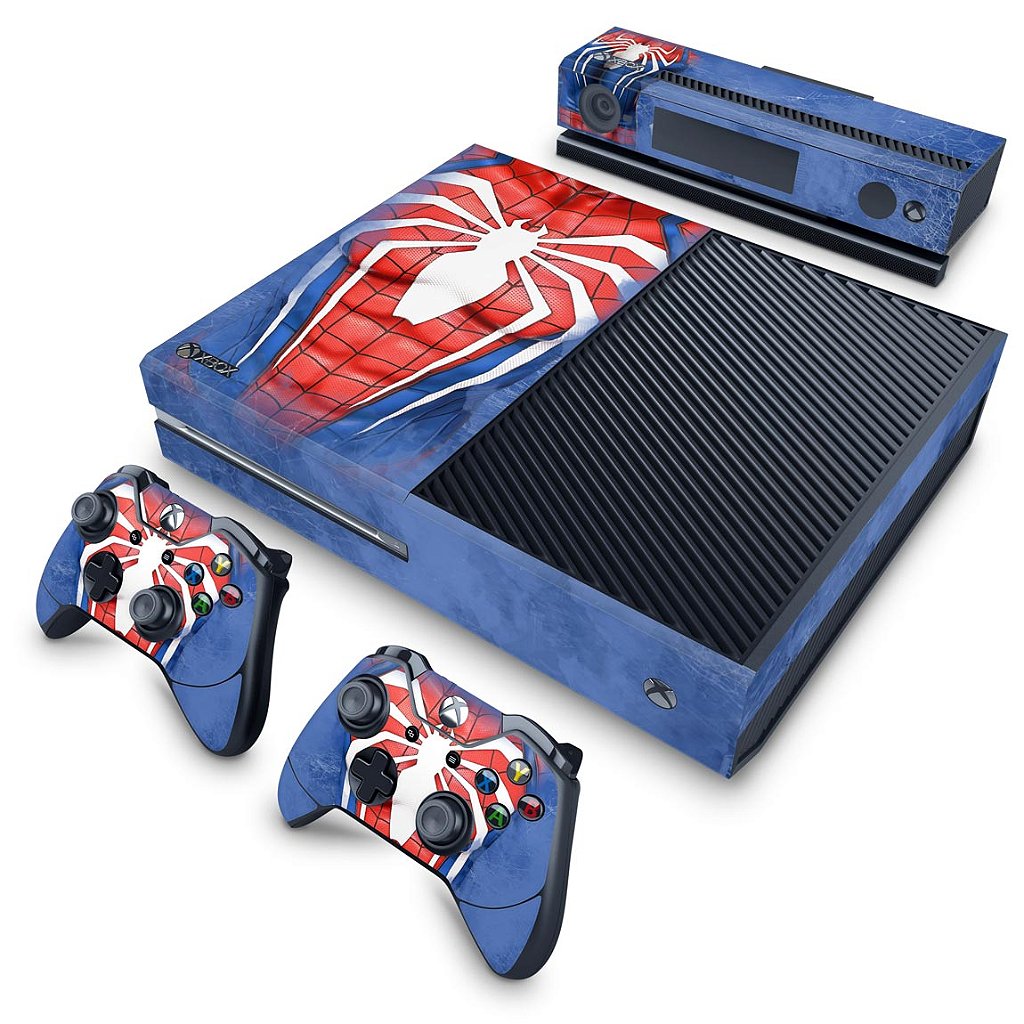Xbox One Fat Skin Anti-Rage - Spider-Man Homem Aranha 2