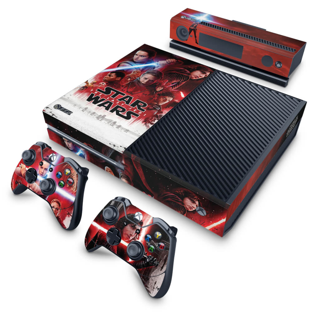 Skin Anti-Rage Xbox One Fat - Star Wars The Last Jedi