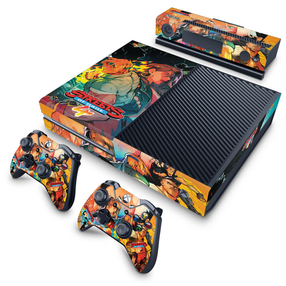 Skin Anti-Rage Xbox One Fat - Streets of Rage 4