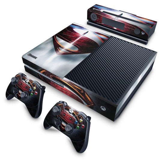Xbox One Fat Skin Anti-Rage - Superman - Super Homem