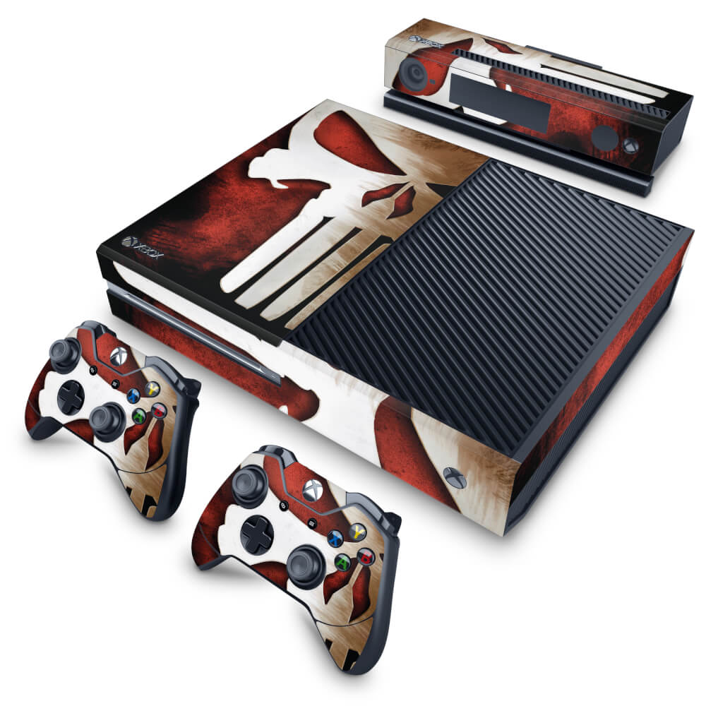 Xbox One Fat Skin Anti-Rage - The Punisher Justiceiro
