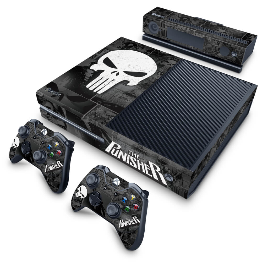 Skin Anti-Rage Xbox One Fat - The Punisher Justiceiro Comics
