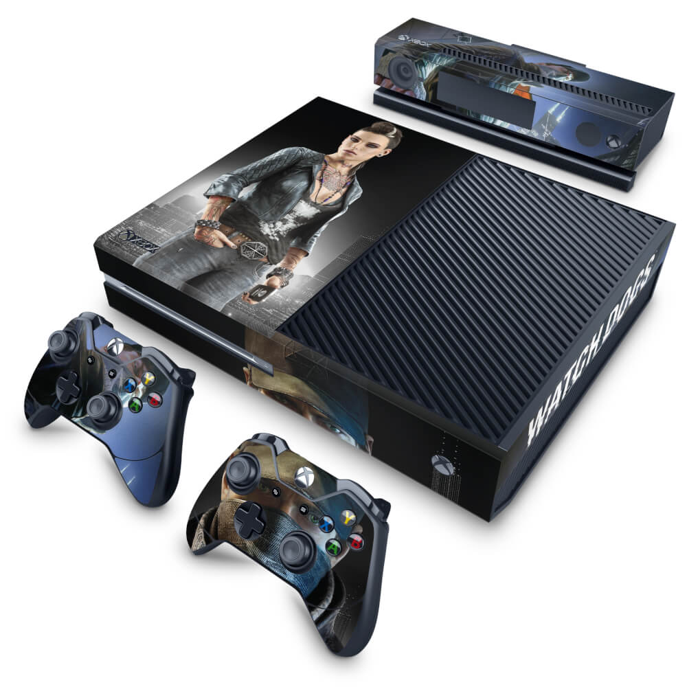 Xbox One Fat Skin Anti-Rage - Watch Dogs