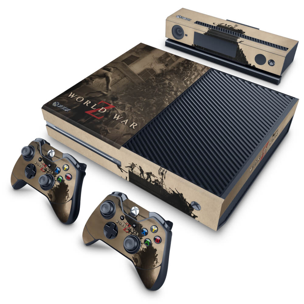 Skin Anti-Rage Xbox One Fat - World War Z
