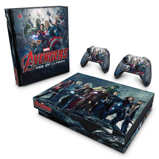 Skin Anti-Rage Xbox One X - Avengers - Age of Ultron