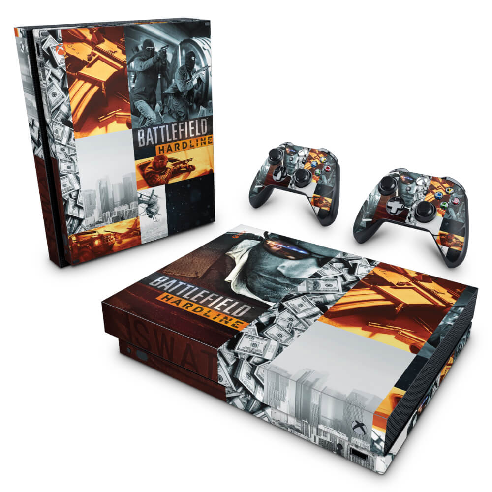 Skin Anti-Rage Xbox One X - Battlefield Hardline