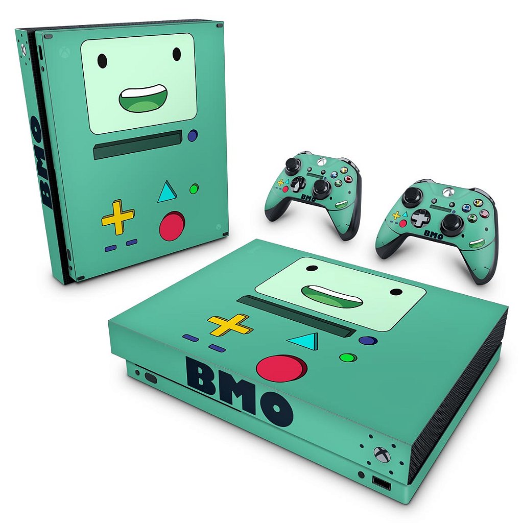 Skin Anti-Rage Xbox One X - BMO Hora de Aventura