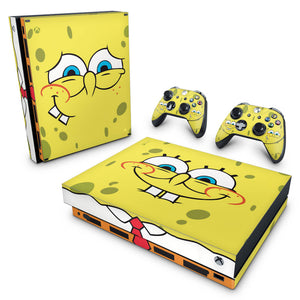 Skin Anti-Rage Xbox One X - Bob Esponja