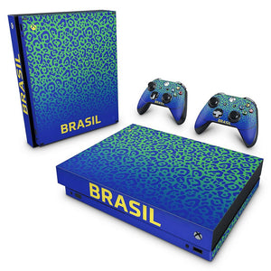 Skin Anti-Rage Xbox One X - Brasil