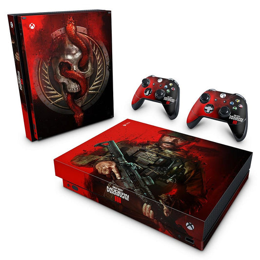 Xbox One X Skin Anti-Rage - Call Of Duty Modern Warfare III