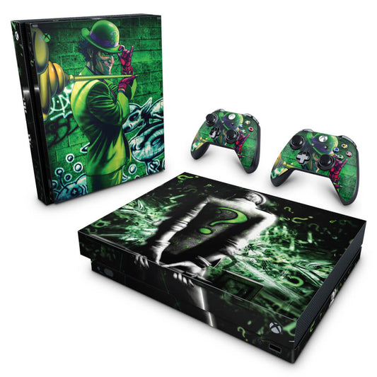 Skin Anti-Rage Xbox One X - Charada Batman