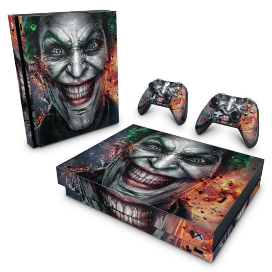 Skin Anti-Rage Xbox One X - Coringa - Joker #A