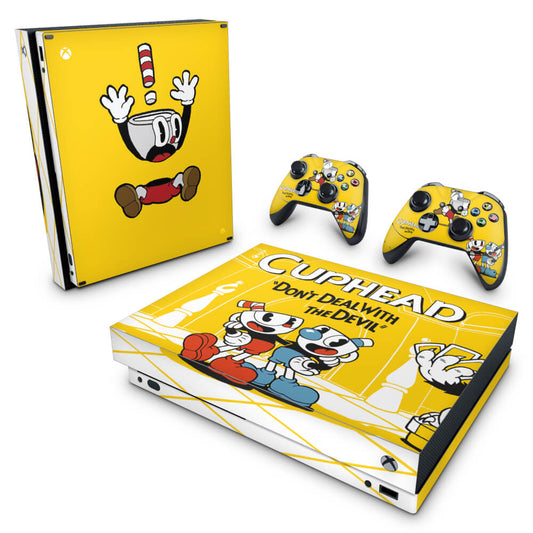 Skin Anti-Rage Xbox One X - Cuphead
