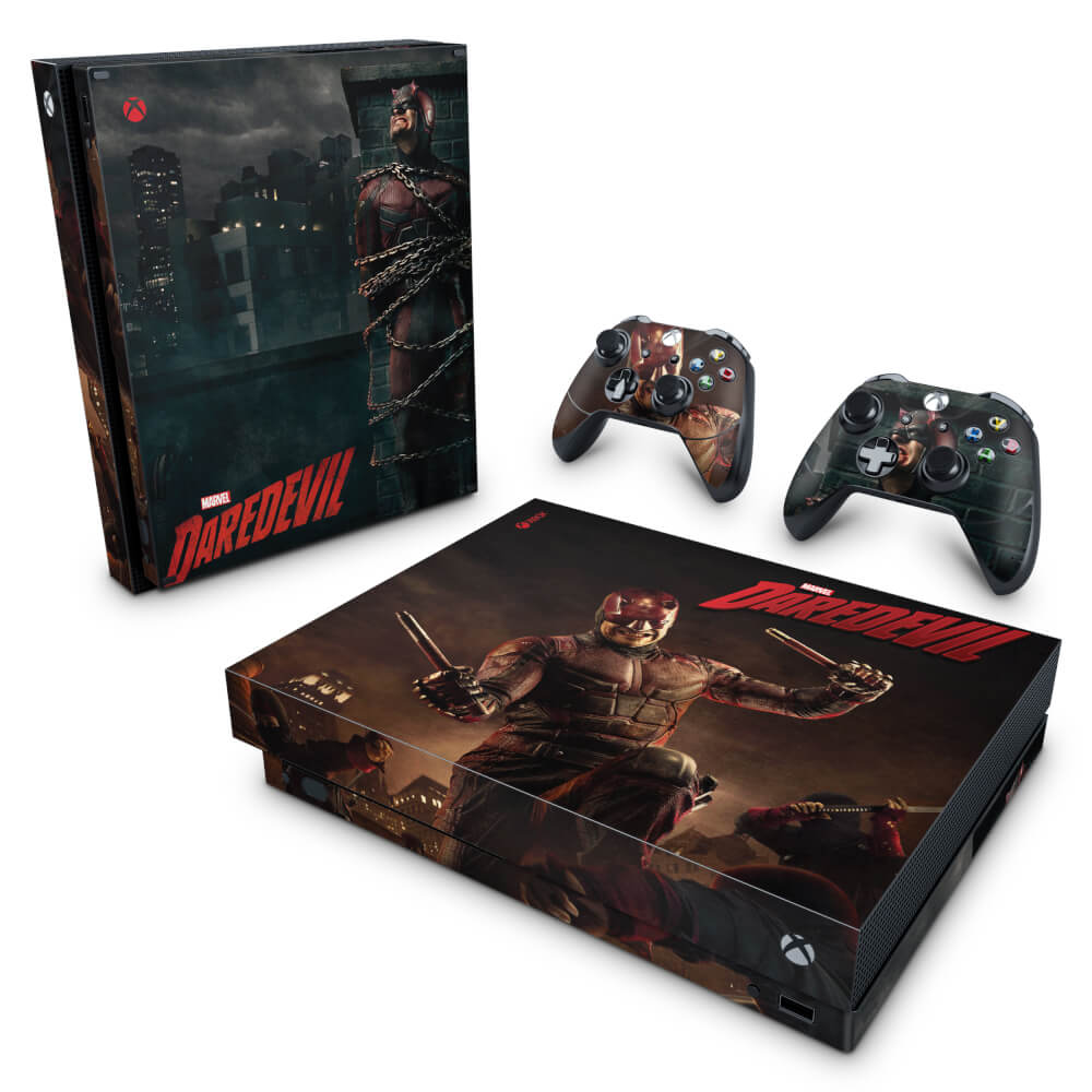Skin Anti-Rage Xbox One X - Daredevil Demolidor