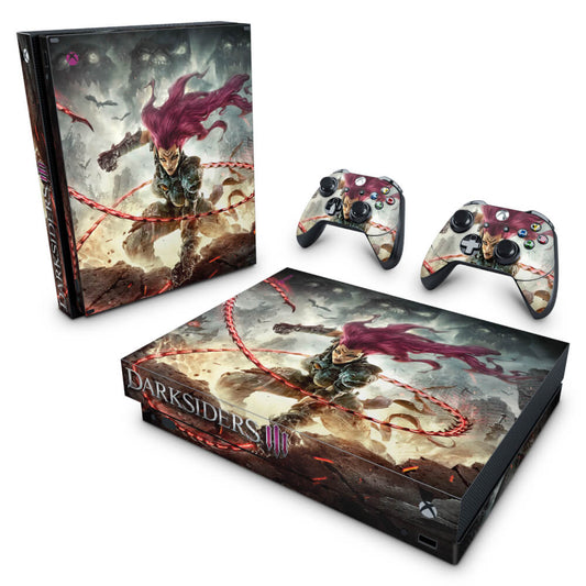 Xbox One X Skin Anti-Rage - Darksiders 3