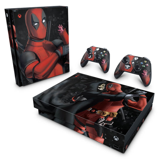 Xbox One X Skin Anti-Rage - Deadpool 2