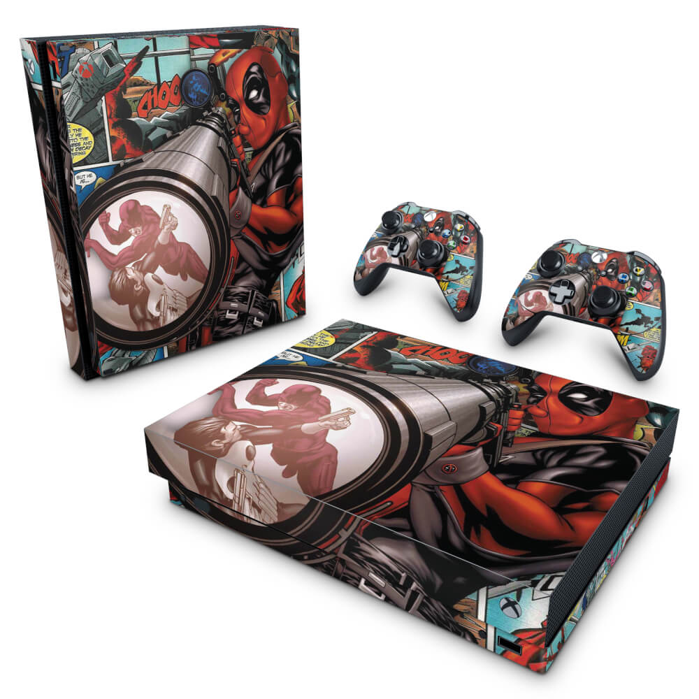 Skin Anti-Rage Xbox One X - Deadpool
