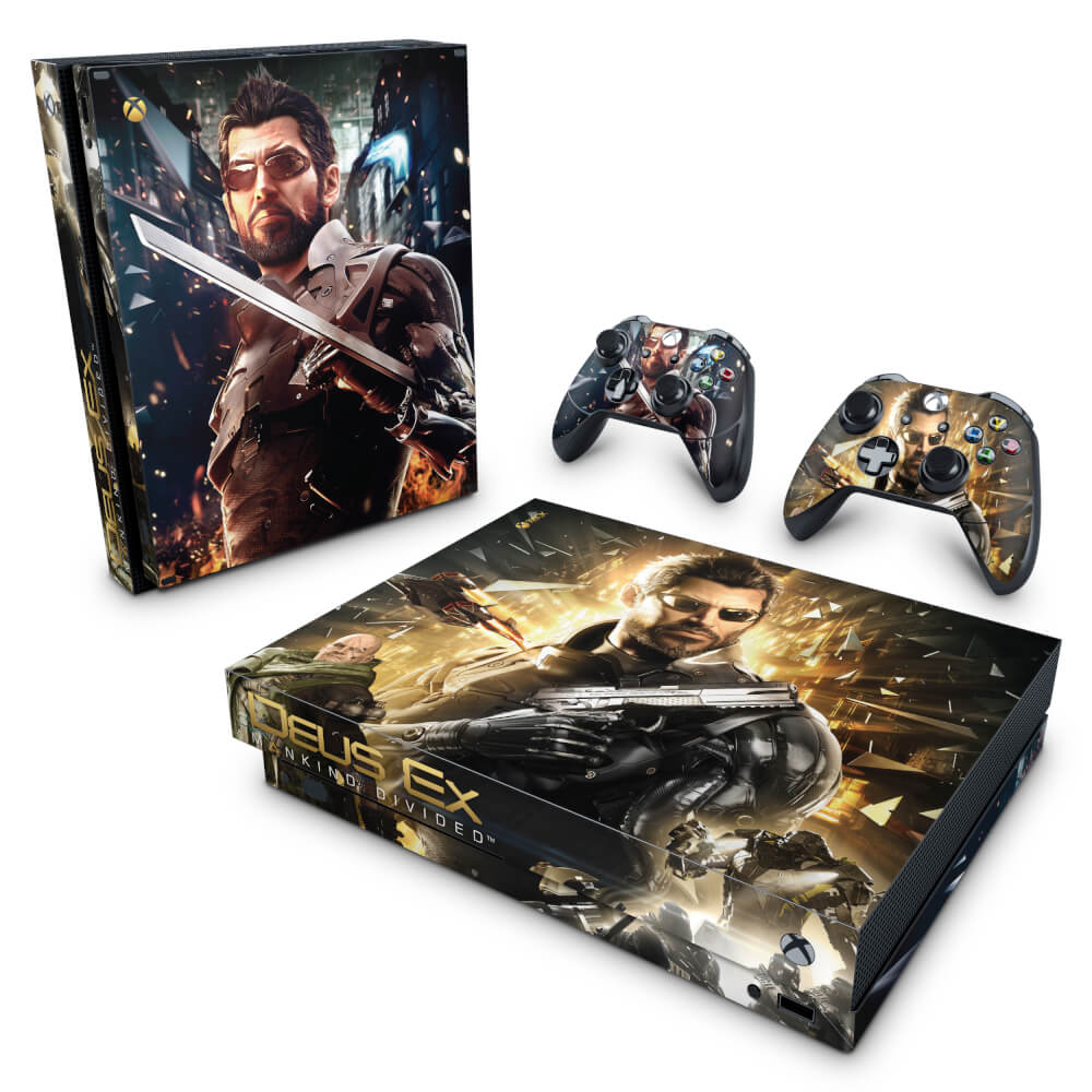 Skin Anti-Rage Xbox One X - Deus Ex: Mankind Divided