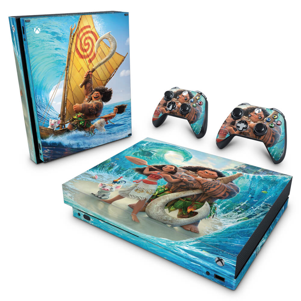Skin Anti-Rage Xbox One X - Disney Moana