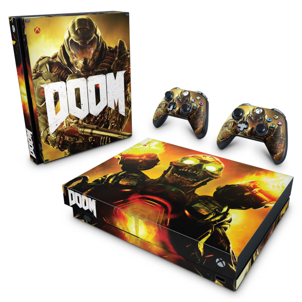 Skin Anti-Rage Xbox One X - Doom