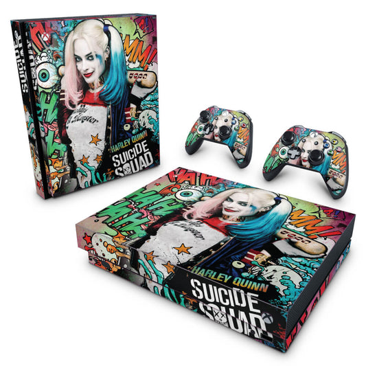 Skin Anti-Rage Xbox One X - Esquadrão Suicida #A