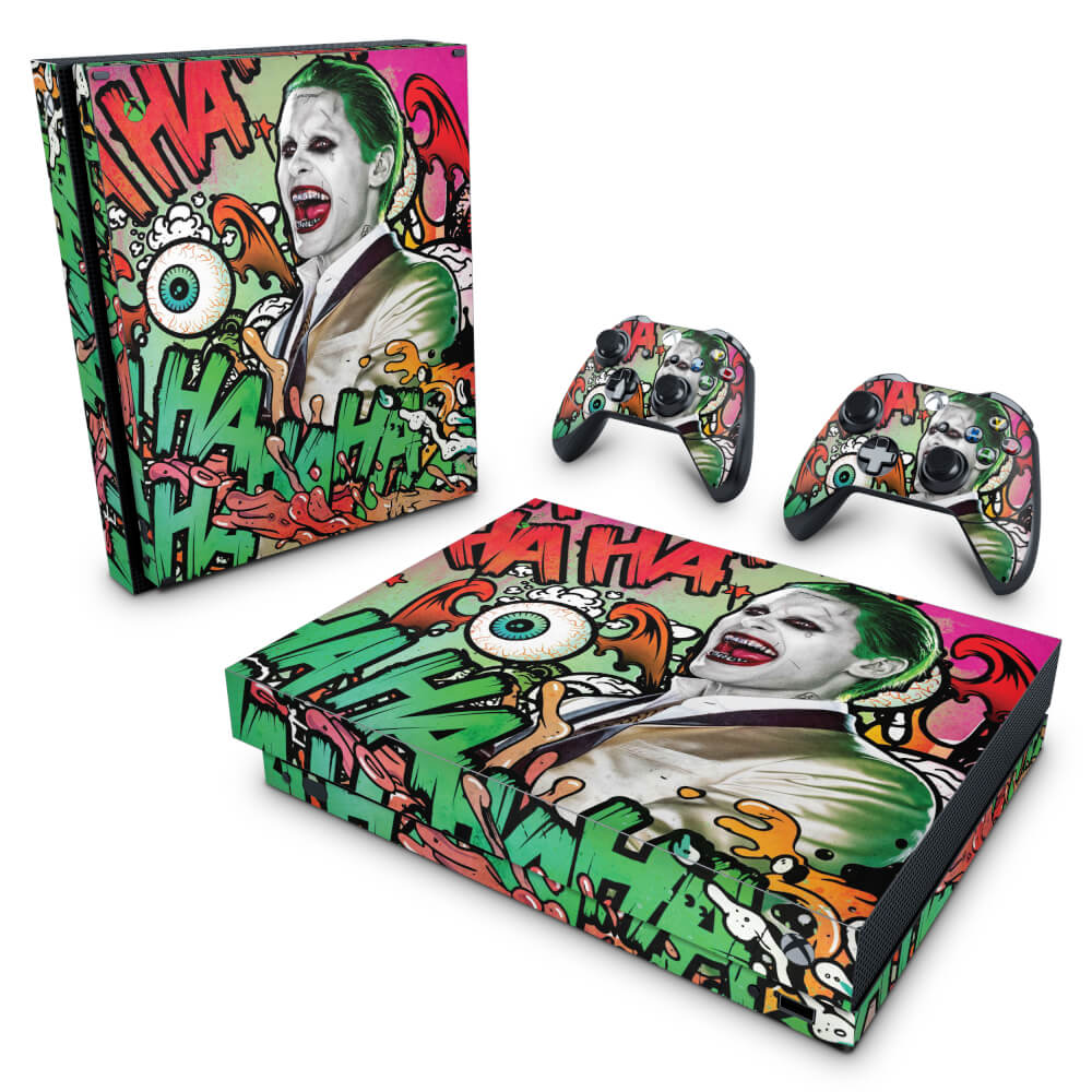 Skin Anti-Rage Xbox One X - Esquadrão Suicida #B