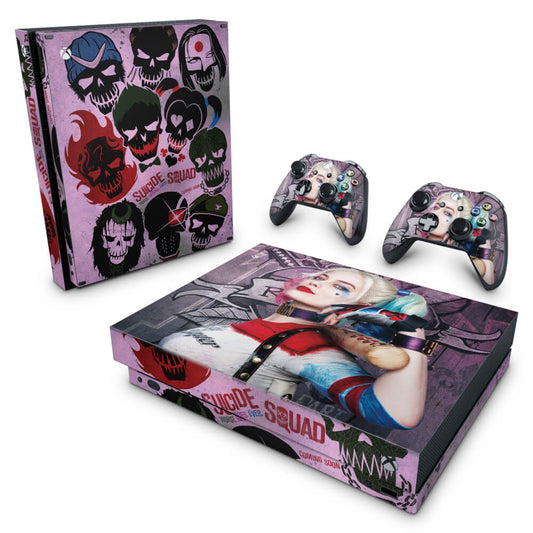 Skin Anti-Rage Xbox One X - Esquadrão Suicida #C