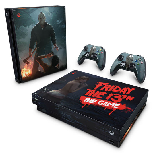 Skin Anti-Rage Xbox One X - Friday the 13th The game - Sexta-Feira 13