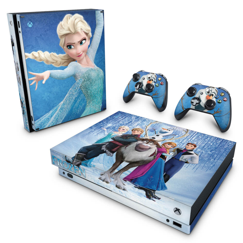 Skin Anti-Rage Xbox One X - Frozen