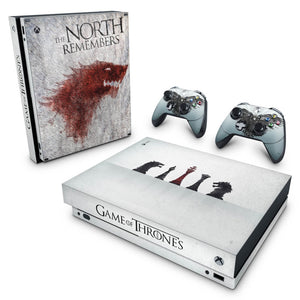 Skin Anti-Rage Xbox One X - Game of Thrones #A