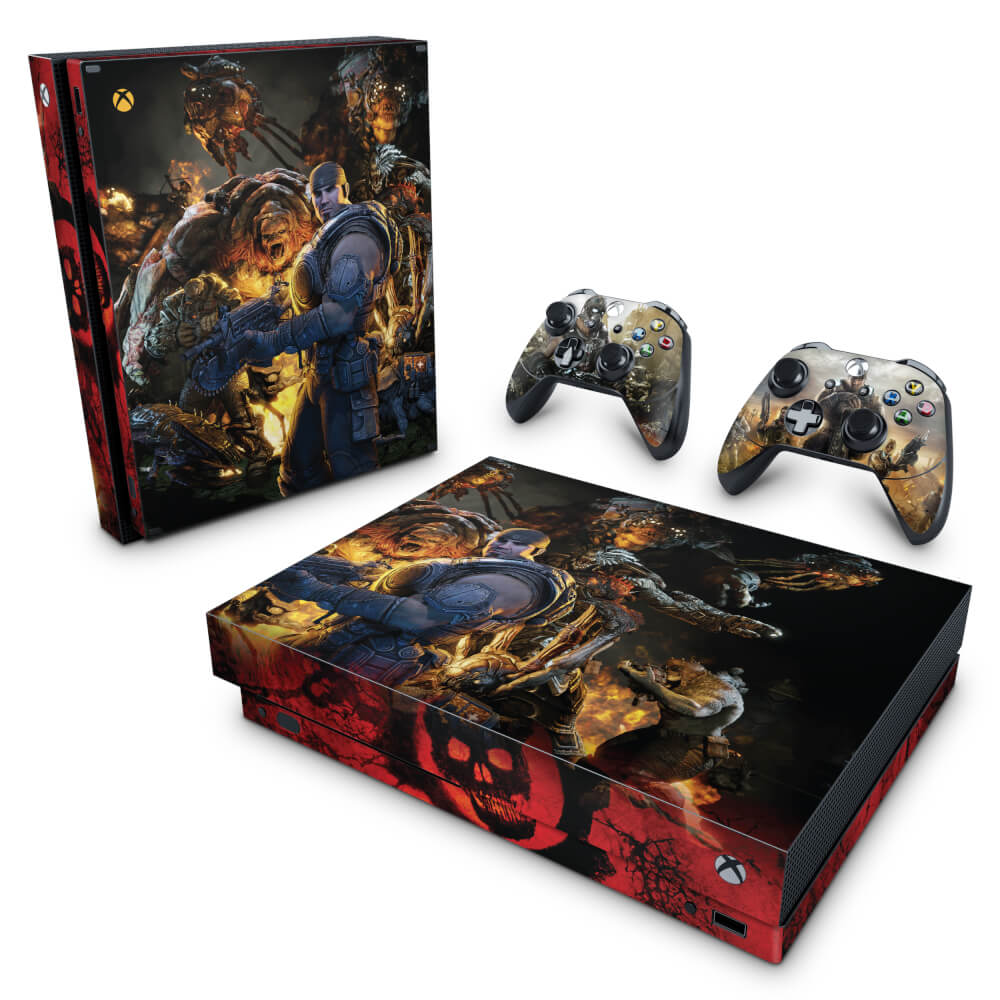 Skin Anti-Rage Xbox One X - Gears of War