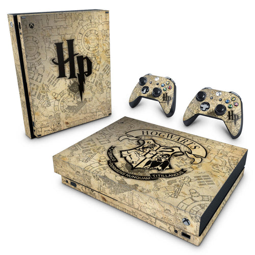 Skin Anti-Rage Xbox One X - Harry Potter