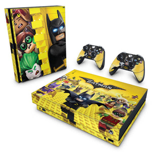 Skin Anti-Rage Xbox One X - Lego Batman