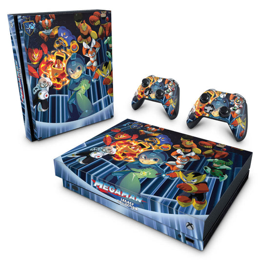 Skin Anti-Rage Xbox One X - Megaman Legacy Collection