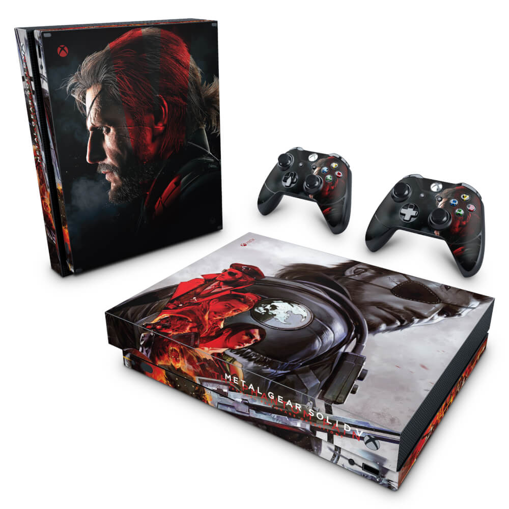 Skin Anti-Rage Xbox One X - Metal Gear Solid 5: The Phantom Pain