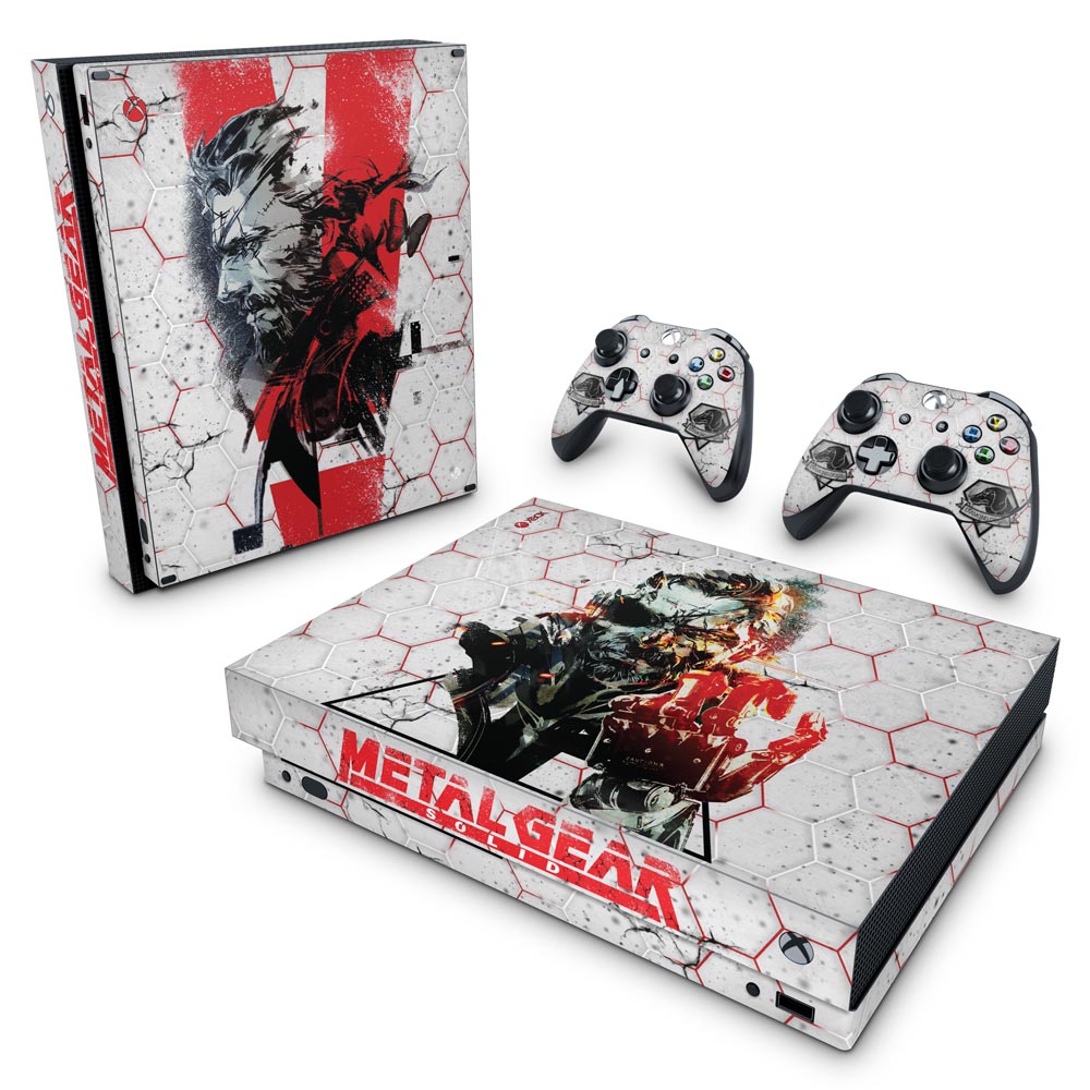 Skin Anti-Rage Xbox One X - Metal Gear Solid