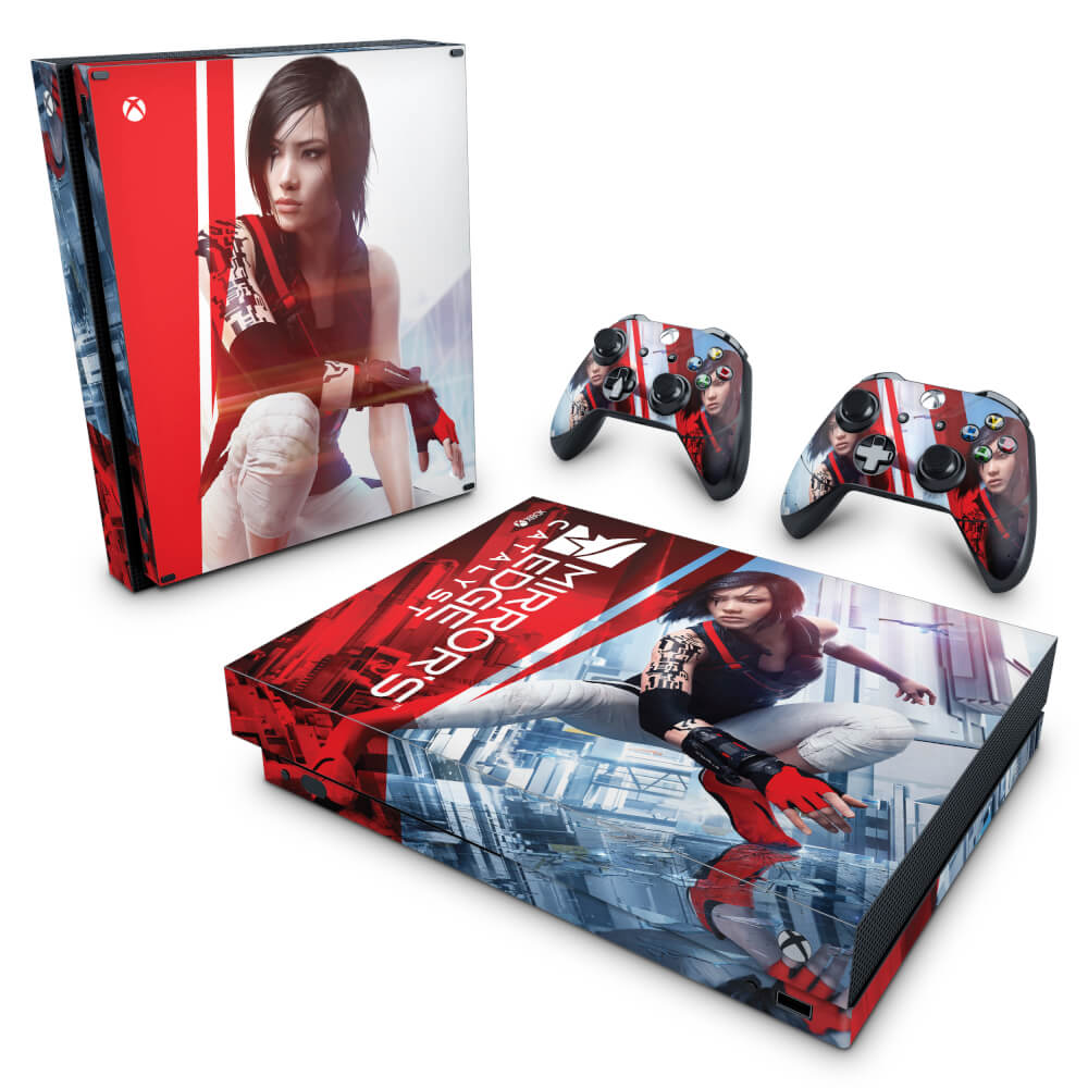 Skin Anti-Rage Xbox One X - Mirror's Edge Catalyst