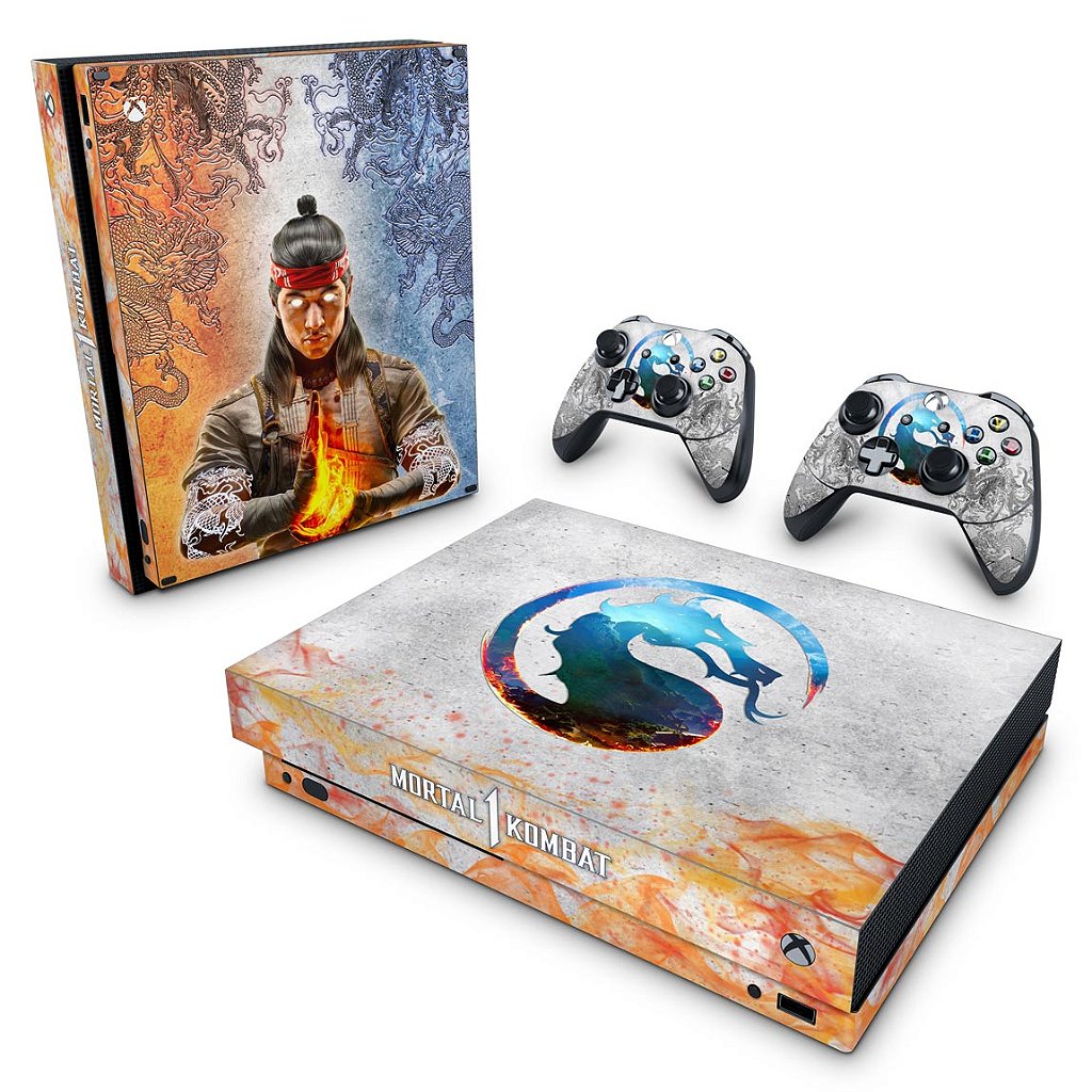 Xbox One X Skin Anti-Rage - Mortal Kombat 1