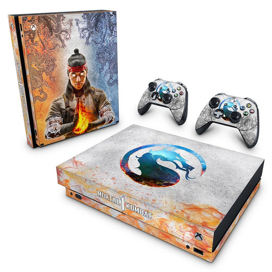 Xbox One X Skin Anti-Rage - Mortal Kombat 1