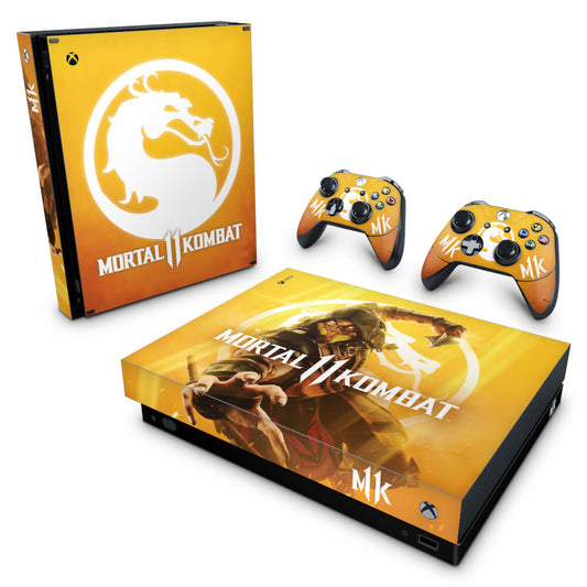 Xbox One X Skin Anti-Rage - Mortal Kombat 11