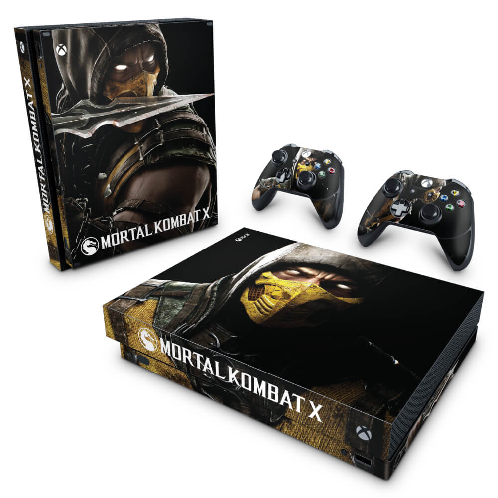 Skin Anti-Rage Xbox One X - Mortal Kombat X