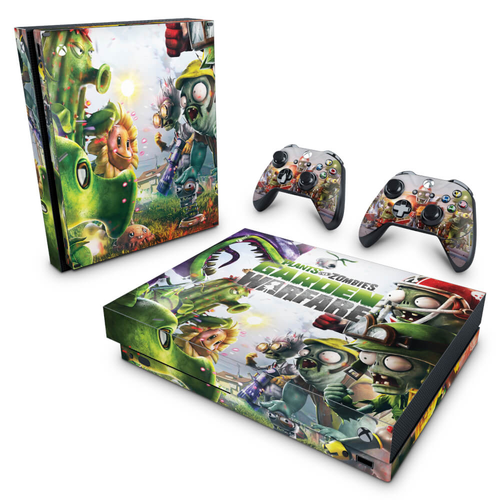 Skin Anti-Rage Xbox One X - Plants Vs Zombies Garden Warfare