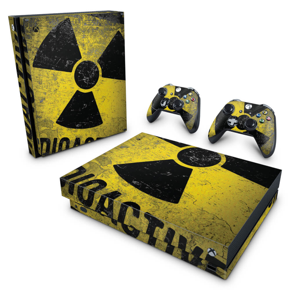 Skin Anti-Rage Xbox One X - Radioativo