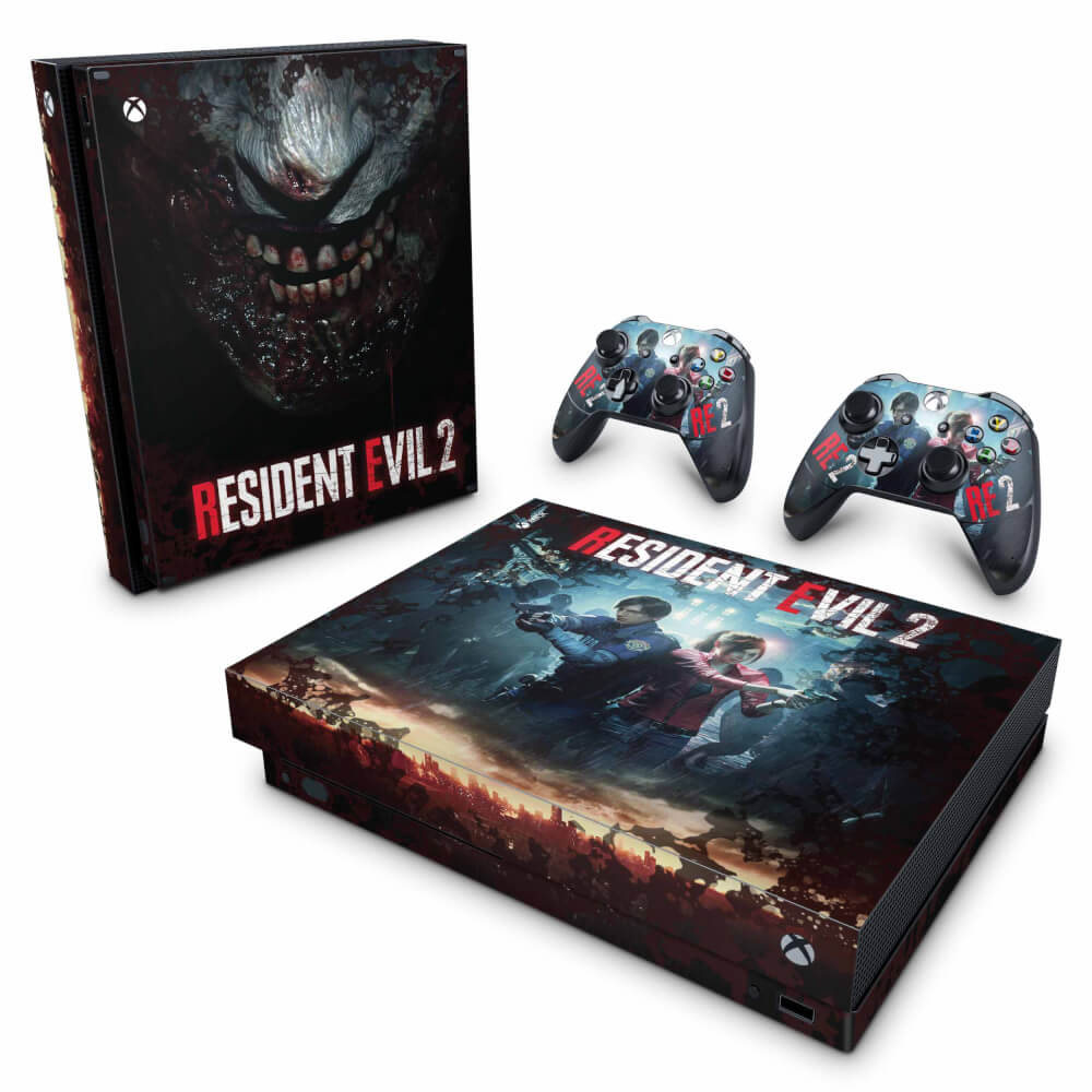 Skin Anti-Rage Xbox One X - Resident Evil 2 Remake