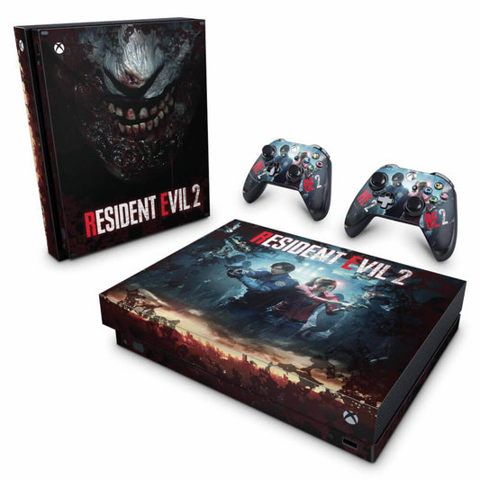 Xbox One X Skin Anti-Rage - Resident Evil 2 Remake