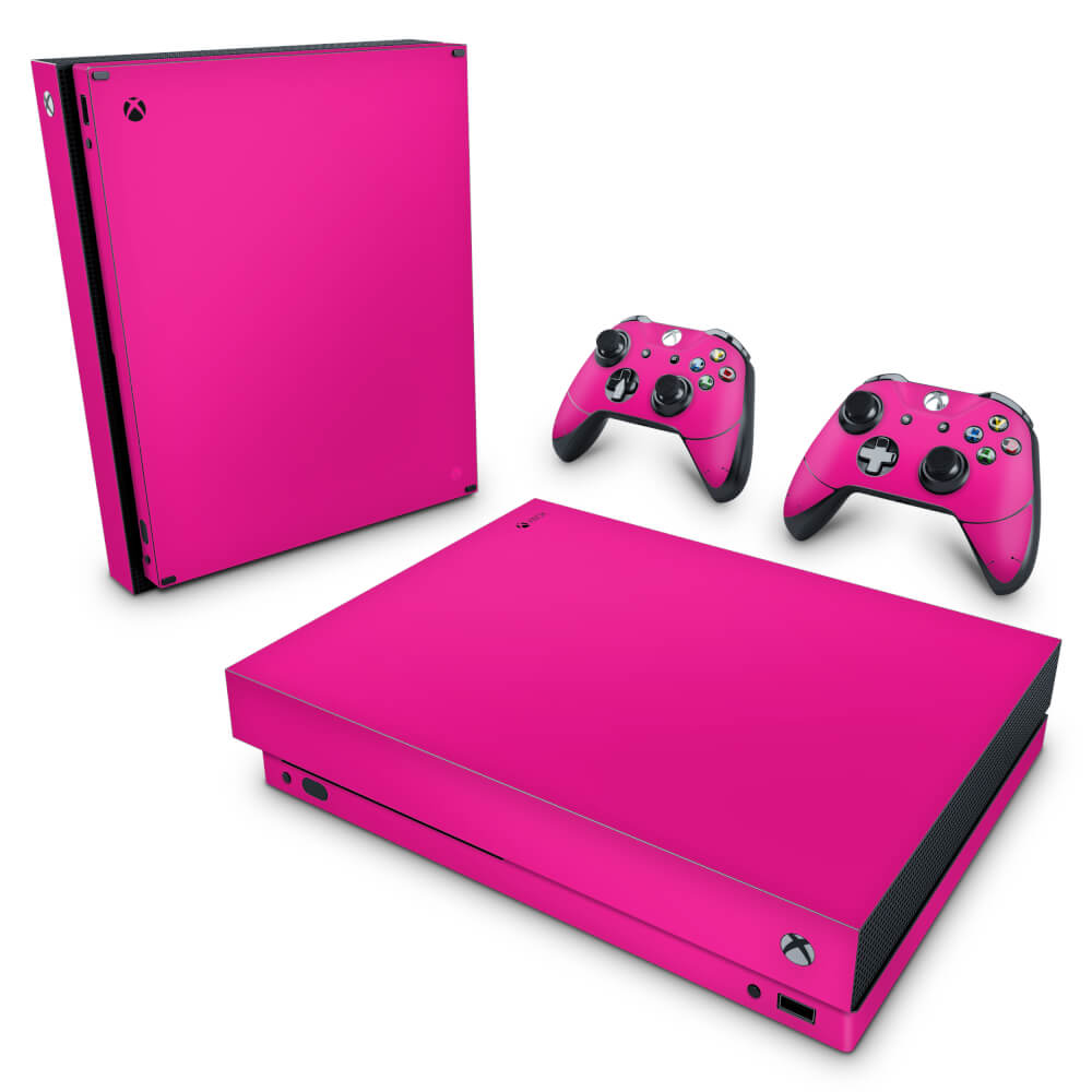 Skin Anti-Rage Xbox One X - Rosa Pink