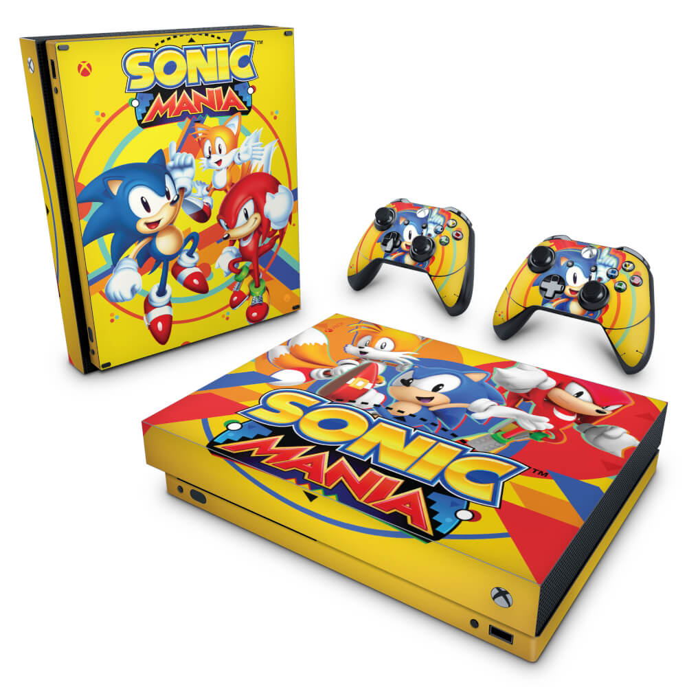 Skin Anti-Rage Xbox One X - Sonic Mania