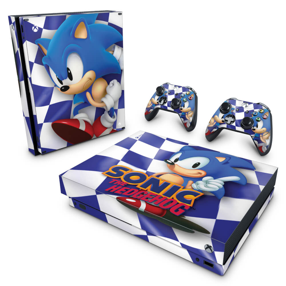 Skin Anti-Rage Xbox One X - Sonic The Hedgehog